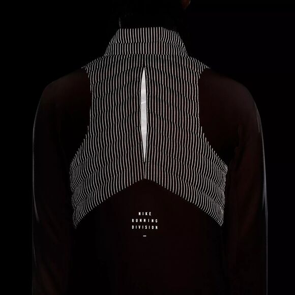 NIKE women XL THERMA-FIT RUN DIVISION REFLECTIVE HYBRID RUNNING JACKET - Picture 9 of 10